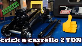 cricK a carrello 2 ton RECENSIONE COMPLETA [upl. by Fletch]