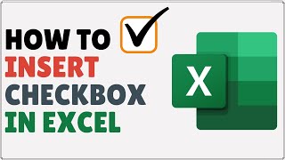 How to Insert Checkbox in Excel [upl. by Lazor776]