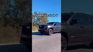 Fastest Escalade V 🔥🔊 escalade escaladev topspeed sportscar acceleration automobile [upl. by Mcfadden739]