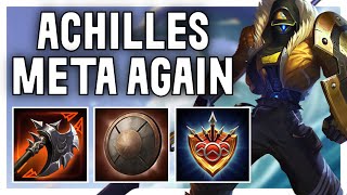 ACHILLES IS BACK IN THE META  Achilles Solo Ranked Conquest [upl. by Yrret]