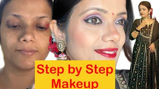 Makeup tutorial  pahle Kya lagaye makeup mein [upl. by Nevetse]