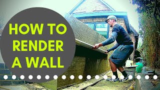 How To Render A Wall Rendering For Beginners [upl. by Frierson]