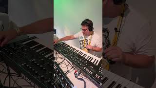 Using the delay as a looper on the Summit synth [upl. by Ynaffat]