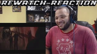 Darth Vaders rage  Star Wars Rogue One Ending scene REWATCH REACTION [upl. by Akerehs269]