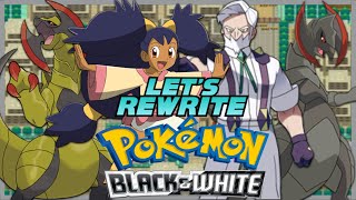 ASH amp IRIS VS DRAYDEN  Pokemon Black amp White Rewrite 9 [upl. by Alisia]