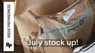 Prepper Haul For July 2024  Emergency Preparedness Stock Up [upl. by Neyuh984]