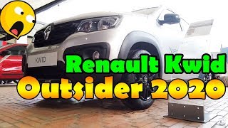 Renault Kwid Outsider 2020 Colombia INTERIOR Y EXTERIOR [upl. by Ssenav]