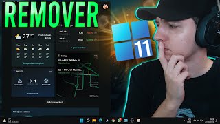 Como desinstalar WIDGETS do Windows 11 [upl. by Lubet]