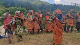 Batwa pygmy tribe dancing for us in Uganda [upl. by Palma]