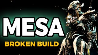 The BEST Mesa Build  Abyss of Dagath Update WARFRAME [upl. by Joktan]