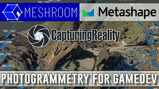 Photogrammetry For GameDev Meshroom vs Metashape vs RealityCapture [upl. by Ayhdiv354]