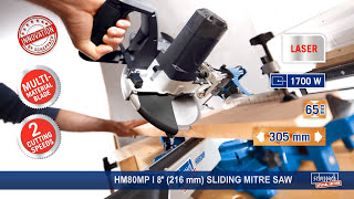 scheppach special edition HM80MP sliding mitre saw [upl. by Gapin]