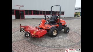 780376 KUBOTA F3680EC TRIMAX FLAILDEK FX155 152CM DIESEL MOWER 4WD 2006 1837HRS [upl. by Dionis674]