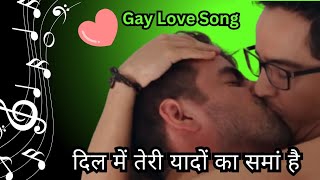 Dil me teri yaadon ka sama hai  gay love song gay gaysong music lgbtq gaylove hindi urdu [upl. by Klarika]