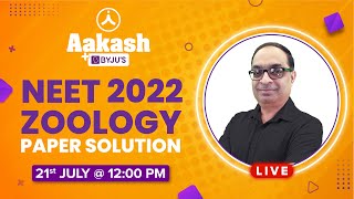 NEET 2023  Zoology Question Paper with Solution PDF  NEET 2022 Answer Key Analysis amp Discussion [upl. by Rourke]