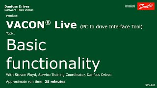 VACON® Live Basic Functionality [upl. by Chancelor]