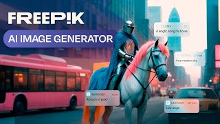 Freepik AI Image Generator  AI for designers [upl. by Jarvis]