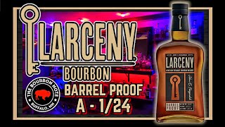 Larceny Barrel Proof A124 A Bourbon Note review [upl. by Aivatnwahs]