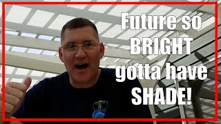 How to Sun Shades can UPGRADE your Pergola or Patio  201909 [upl. by Lafleur]