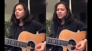 Breanna Yde singing  Instagram Live Stream  21 April 2018 [upl. by Adai]