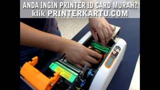 Jual Printer ID Card HiTi CS200e Ribbon Color YMCKO amp Ribbon Black Harga Murah [upl. by Aisyram]