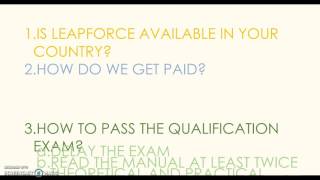 LEAPFORCE  Some Tips and How to pass their exam [upl. by Eiralam]