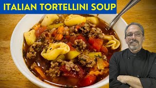 RUSTIC ITALIAN TORTELLINI SOUP [upl. by Anaert320]