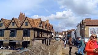 ST IVES TOWN WALK IN CAMBRIDGESHIRE ENGLAND [upl. by Kerstin]