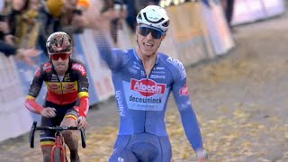 Flandriencross  Race highlights Niels Vandeputte boekt eerste zege en wint sprint van Eli Iserbyt [upl. by Salvatore911]