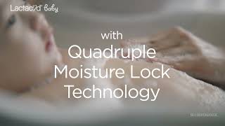 Lactacyd Baby Extra Milky offers Quadruple Moisture Lock Technology [upl. by Chaim]