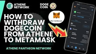 ATHENE NETWORKHow To withdraw DOGE AIRDROP FROM ATHEN NETWORK TO METAMASK [upl. by Snashall]