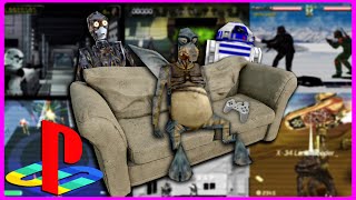 Every Star Wars game on PS1 reviewed  YungJunko [upl. by Ynolem327]