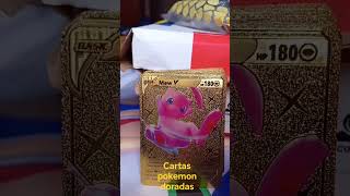 cartas doradas pokemon doradas [upl. by Kessler]