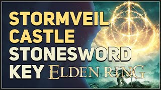 Stormveil Castle Stonesword Key Location Elden Ring [upl. by Airotciv708]