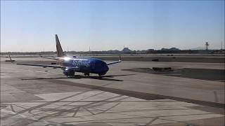 Phoenix Sky Harbor Terminal 2 Plane Spotting [upl. by Nortyad]