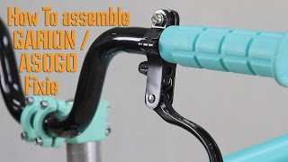 How to Assemble Garion or Asogo Fixed Gear Bike  Fixie [upl. by Eiramac30]