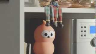 The EDF Energy orange dancing toy thing [upl. by Bolitho]