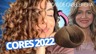 MORENA ILUMINADA PARA 2022 MISTURAS DE TINTAS TENDÊNCIA DE CABELO 2022 e Cobrir Branco [upl. by Najed]