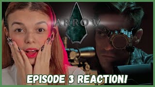 Arrow 1x3 Lone Gunmen Reaction [upl. by Aihsekel]