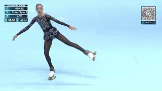 Madalena Costa Short Program  World Shampionship 2024  Rimini Italy  1 Place [upl. by Wera]