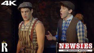 Newsies Cast  Watch What Happens  Full Performance  Newsies The Broadway Musical  REMASTERED 4K [upl. by Netsoj]