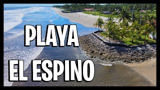 PLAYA EL ESPINO JUCUARAN USULUTAN EL SALVADOR PARTE 1 [upl. by Robb]