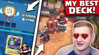 MEIN BESTES DECK ZURZEIT  EASY 12 SIEGE MIT ELEKTROHENKER  Clash Royale Deutsch [upl. by Rubi]