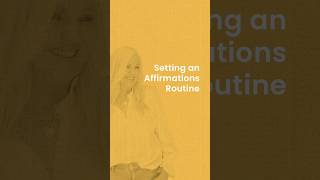 Setting an Affirmations Routine  Rhonda Byrne  SECRET SHORTS [upl. by Leifer]