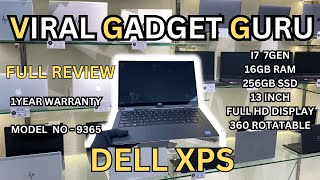 DELL XPS I7 7GEN 1 YEAR WARRANTY VIRAL GADGET GURU [upl. by Morgen395]