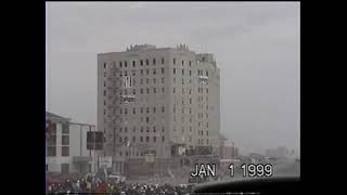 Buccaneer Hotel Implosion 23rd and Seawall Boulevard in Galveston Texas  January 1 1999 [upl. by Leveroni]