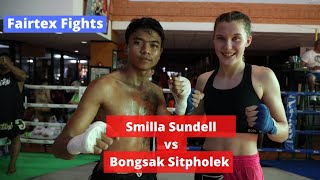 Fairtex Fights Smilla Sundell vs Bongsak Sitpholek [upl. by Martens]