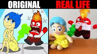 JOYs DREAM  Best TikToks of Inside Out 2   Original vs Real Life [upl. by Montagna]