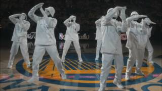 Mac Dre feat Mistah Fab  Im Still Feeling Myself Clean Edit  Jabbawockeez at NBA Finals [upl. by Hnahk264]