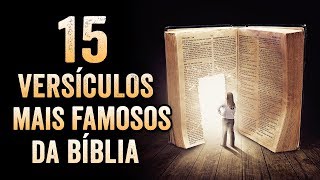 15 VERSÍCULOS MAIS CONHECIDOS DA BÍBLIA  DESCUBRA O VERDADEIRO SIGNIFICADO DELES [upl. by Salhcin]